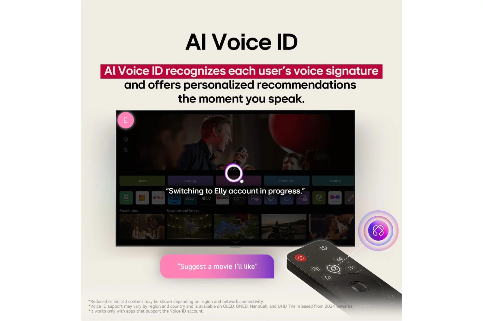 LG 65-inch UHD AI UA85 4K Smart TV with AI Magic Remote, HDR10, webOS25 (2025) - Image 9