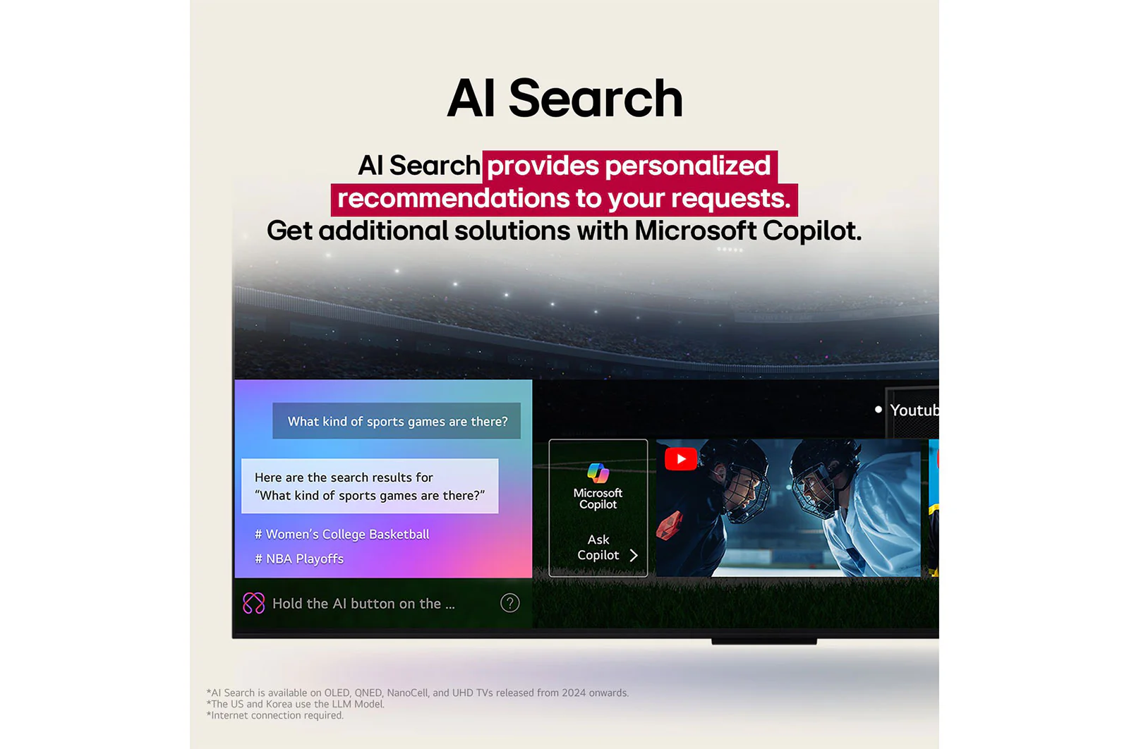 LG 77-inch OLED evo AI Smart TV, C5 4K 144Hz Display with AI Magic remote, webOS25 (2025) - Image 13