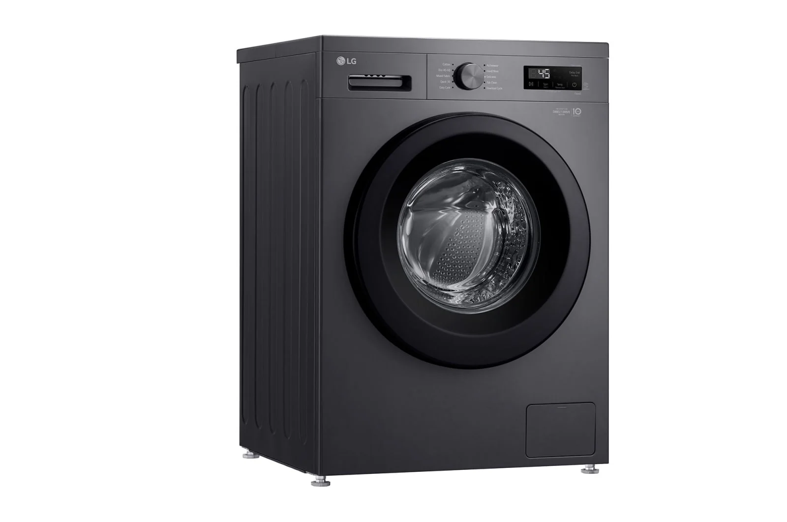 LG 8KG Front Load Washing Machine, F2Y1TYP6J, Black - Image 6