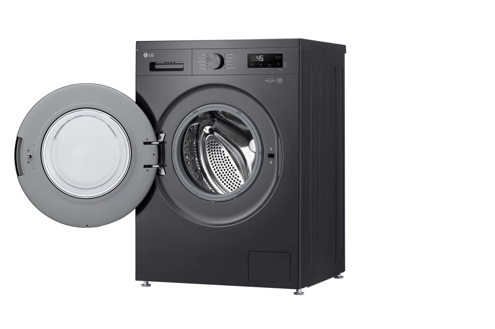 LG 8KG Front Load Washing Machine, F2Y1TYP6J, Black - Image 7