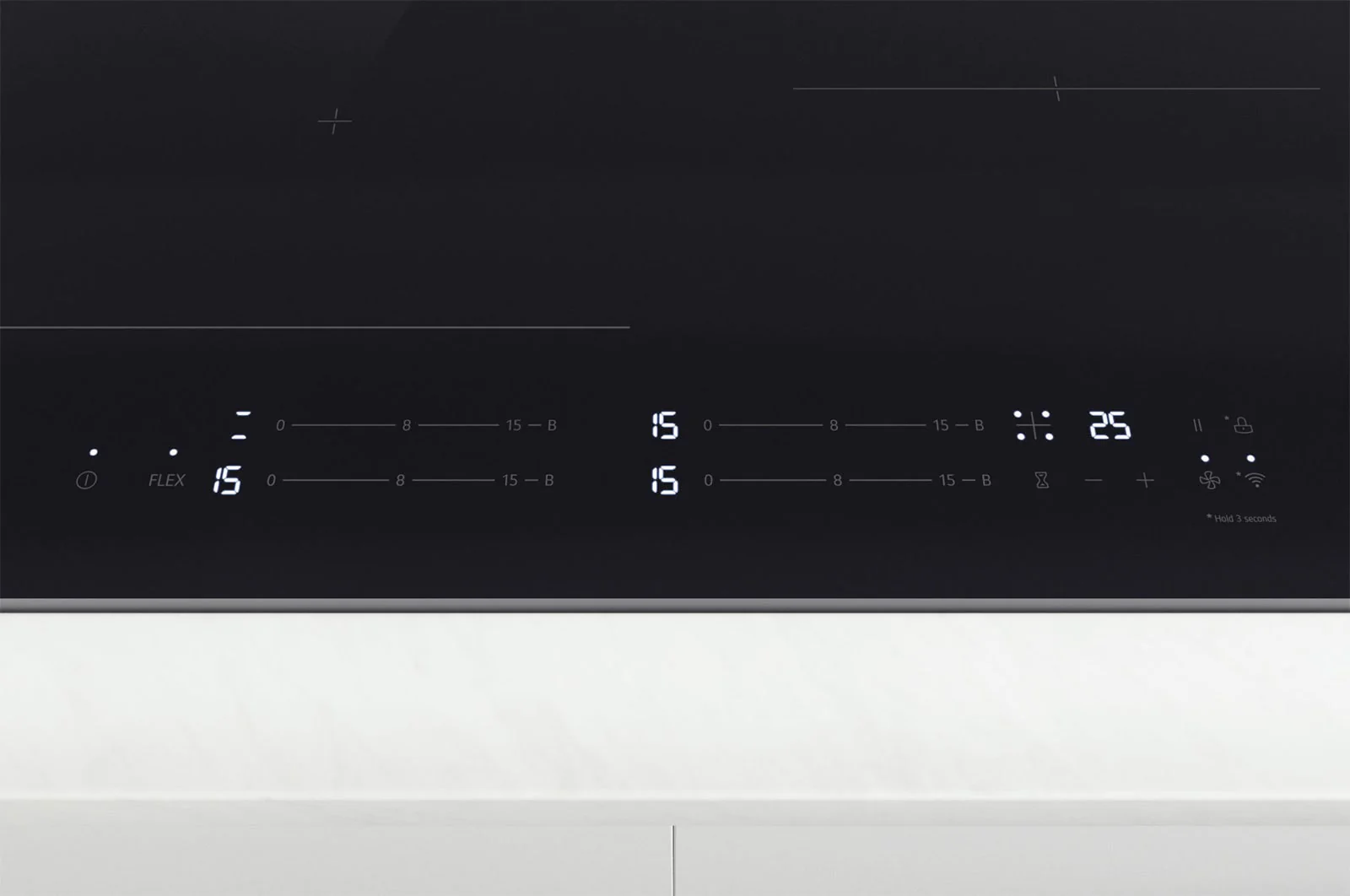 LG 60cm Built-in Induction Cooker, 4 zones CBIZ2435B - Image 2
