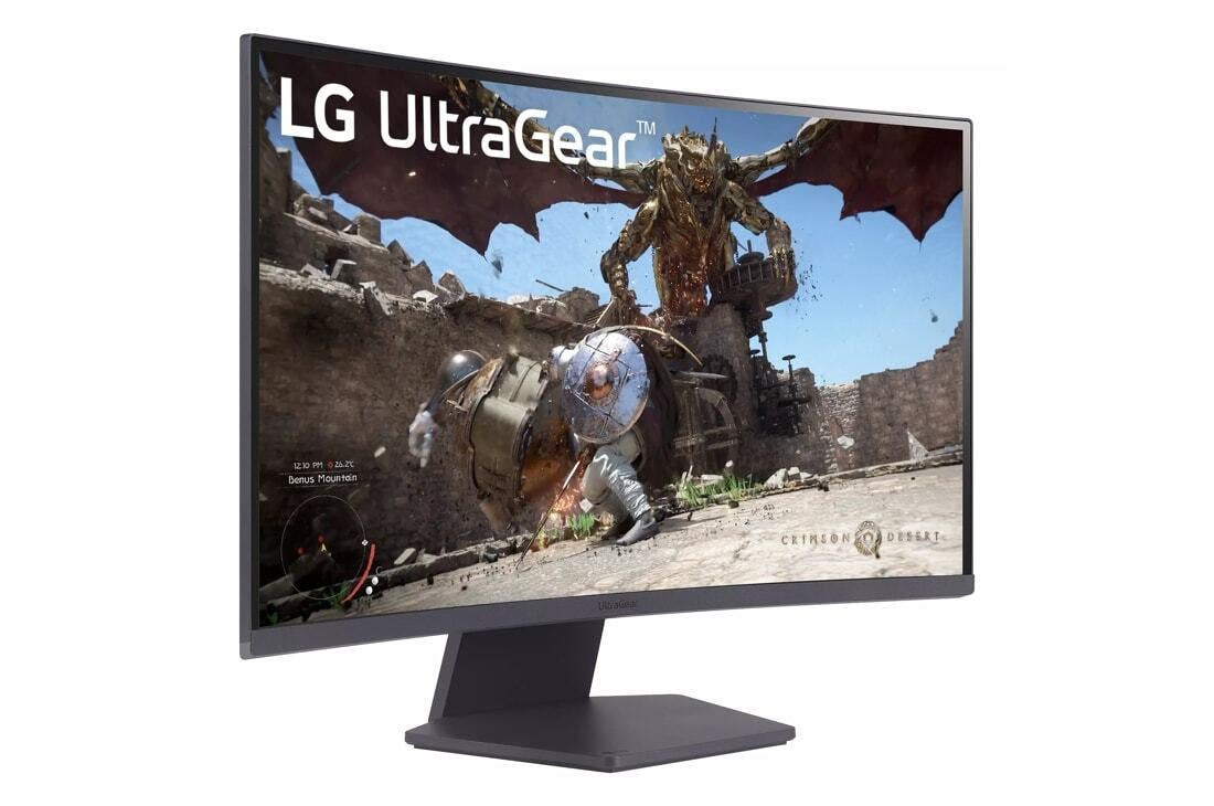 LG Curved Gaming Monitor, 27 inch, QHD, 27GS60QC-B - Image 2