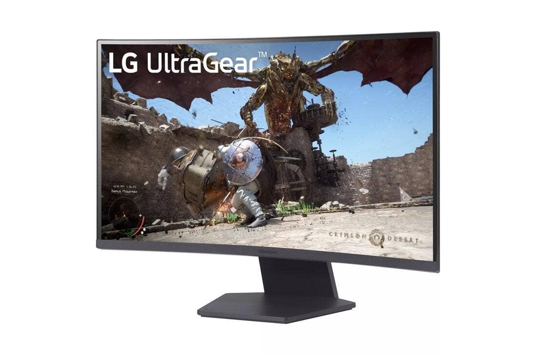 LG Curved Gaming Monitor, 27 inch, QHD, 27GS60QC-B - Image 3