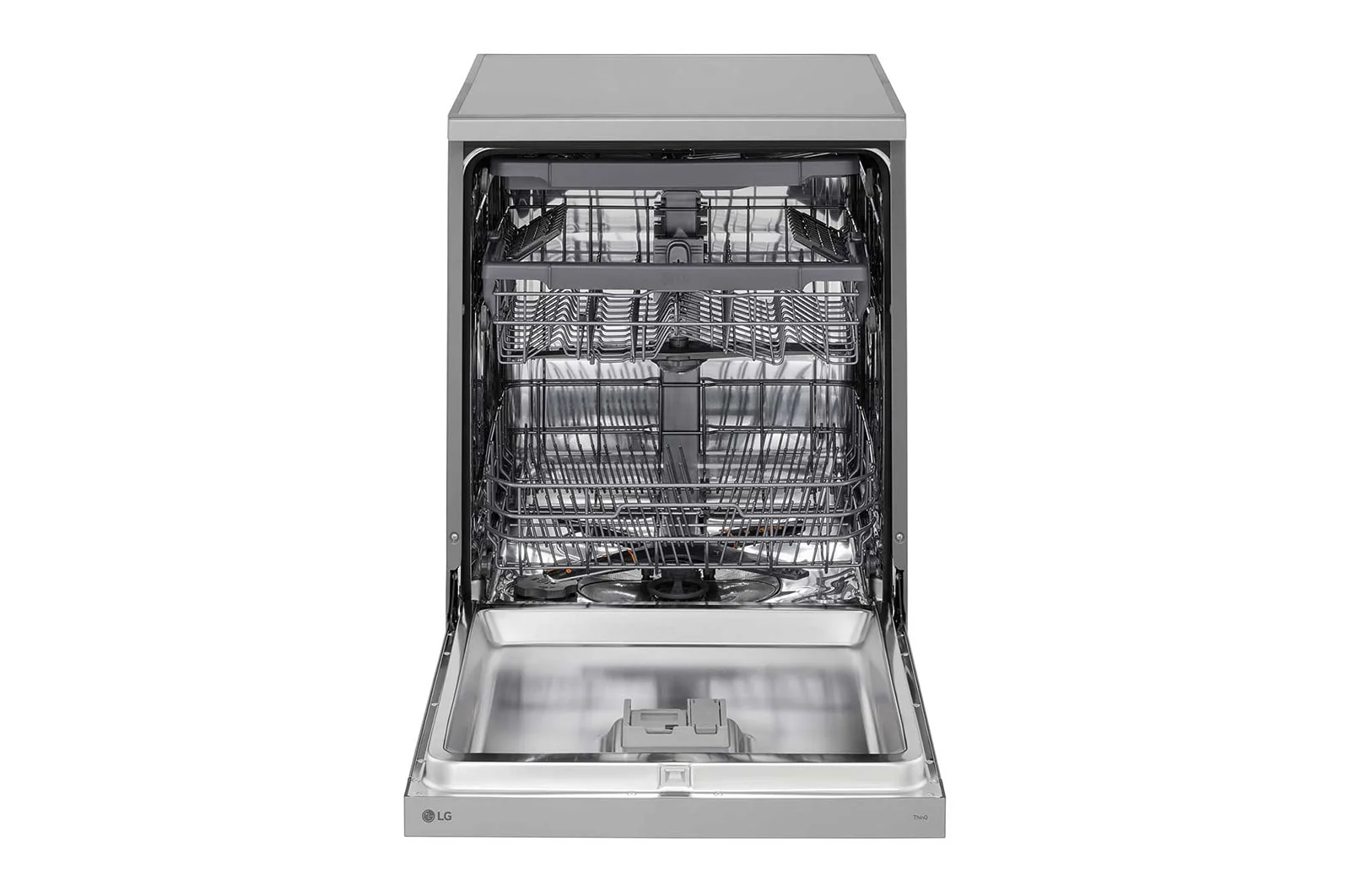 LG 14 Place Setting QuadWash™ Dishwasher, Platinum Silver, DFC513FV - Image 3