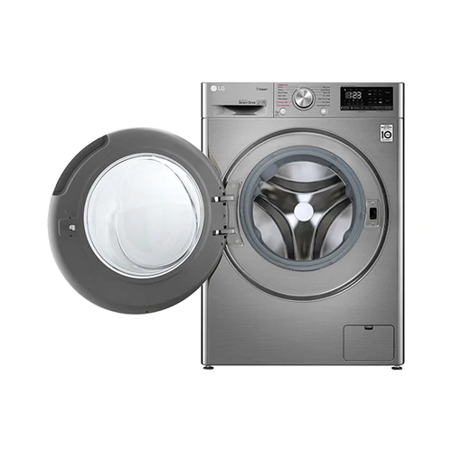 LG Front Load Washer Dryer 10/7kg Silver F4V5RGP2T - Image 2