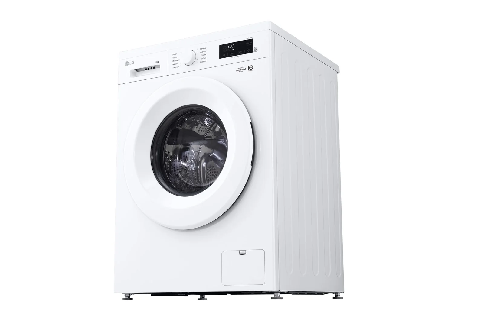 LG Front Load Washer with 6 motion Inverter Direct Drive,8KG WHITE, F2Y1TYP3W - Image 6