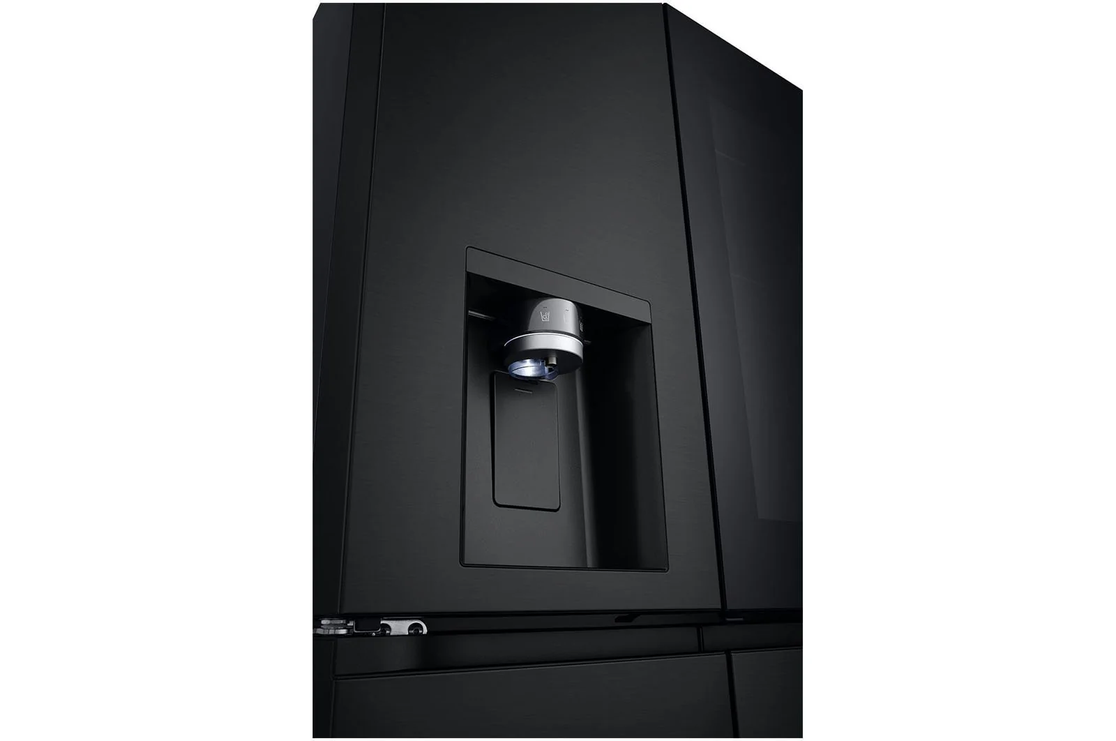 LG French Door Refrigerator with InstaView technology LFX29FFQYB Matte Black 508L - Image 7