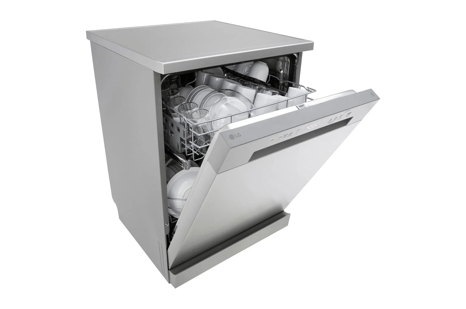 LG QuadWash™ Dishwasher, Inverter Direct Drive, 14 Place Setting, Prime Silver, DFC612FV - Image 6