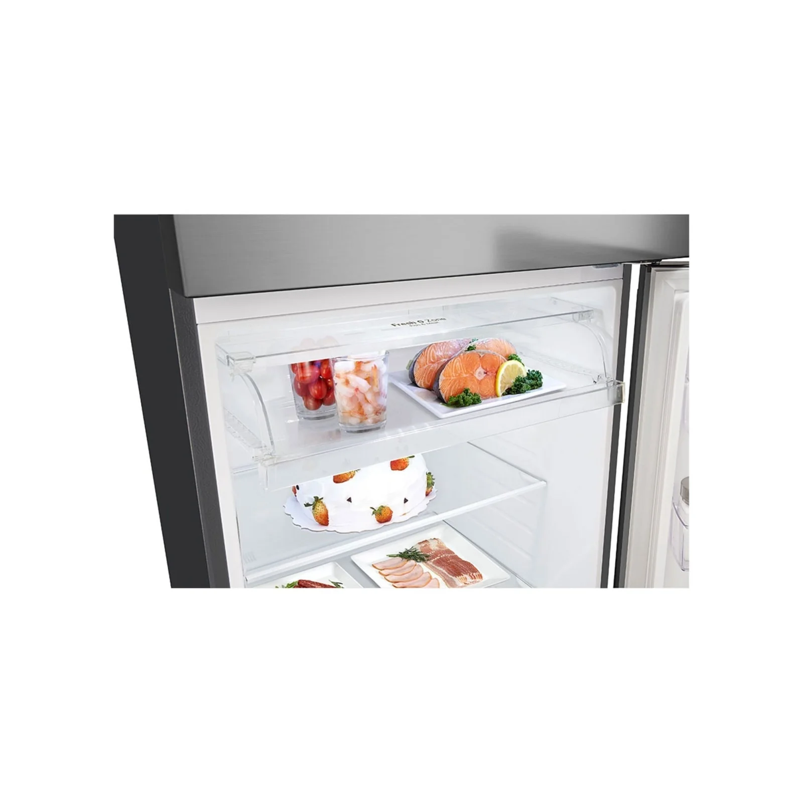 LG Top Freezer Refrigerator, Smart Inverter Compressor, 461L, Silver, GR-B652PFFQ - Image 6