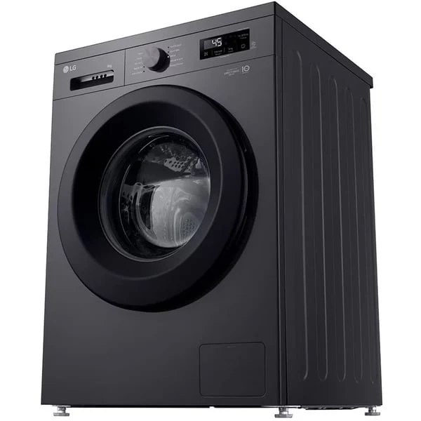 LG 9kg Front Load Washing Machine, Black, F2Y1VYP6J - Image 2
