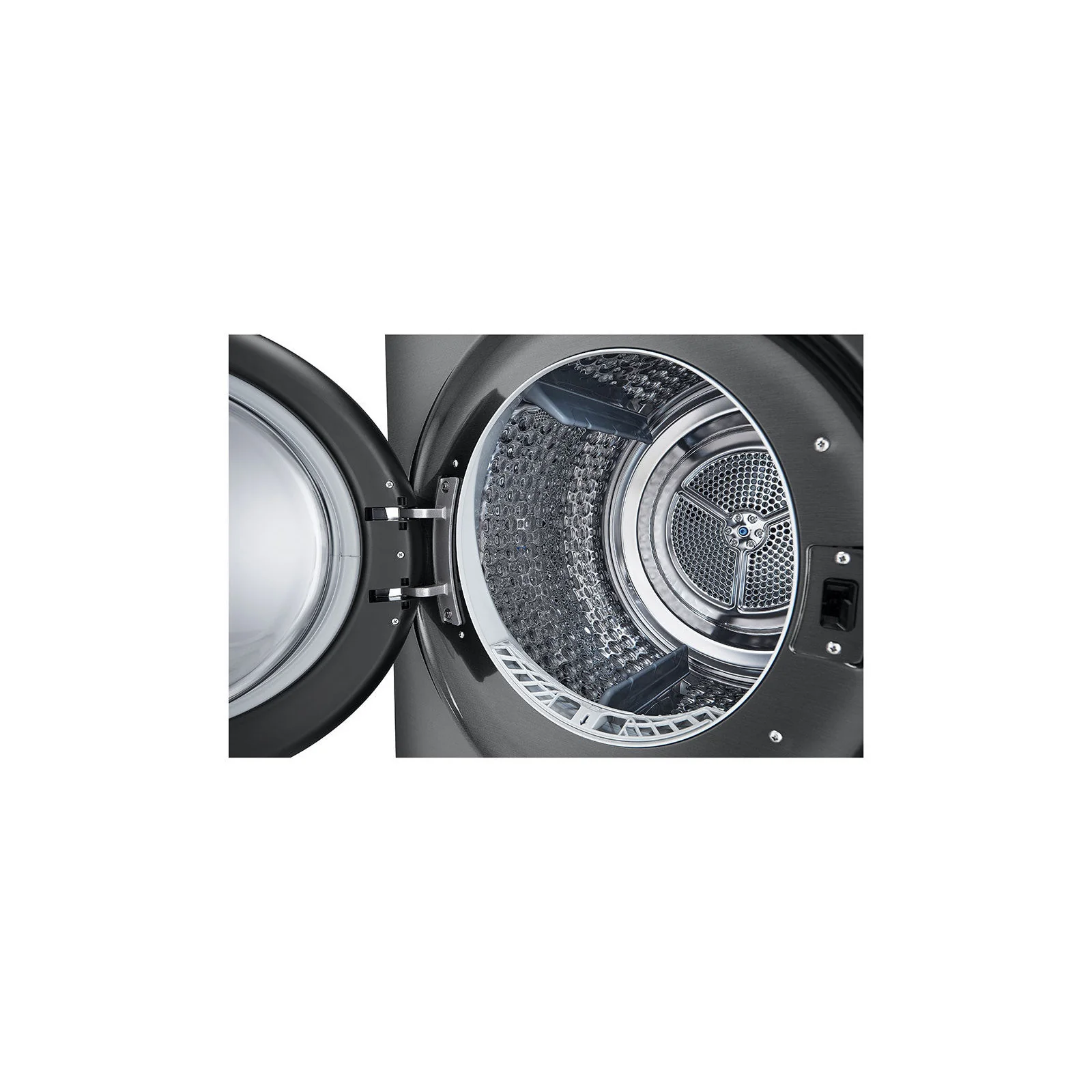 LG WashTower 12KG Washing Machine, 10KG Dual Inverter Heat Pump Dryer, 1400 RPM, Black Steel Finish, W4W8BVPKZHM - Image 5