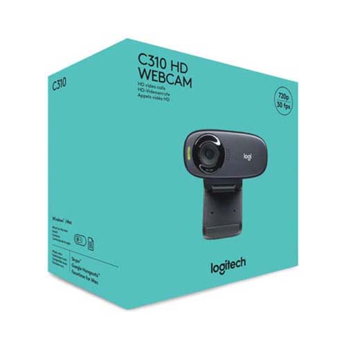Logitech 1280 x 720 Pixel HD Webcam Stand Clip Black - Image 6