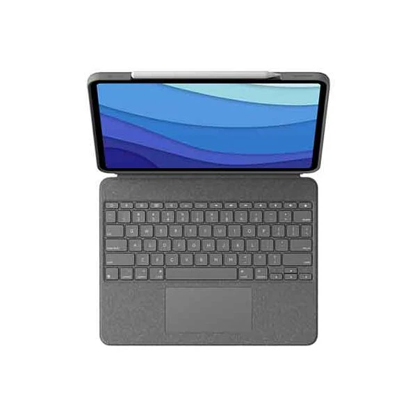 Logitech Detachable Backlit Keyboard And Touch Combo For Apple iPad Pro Grey