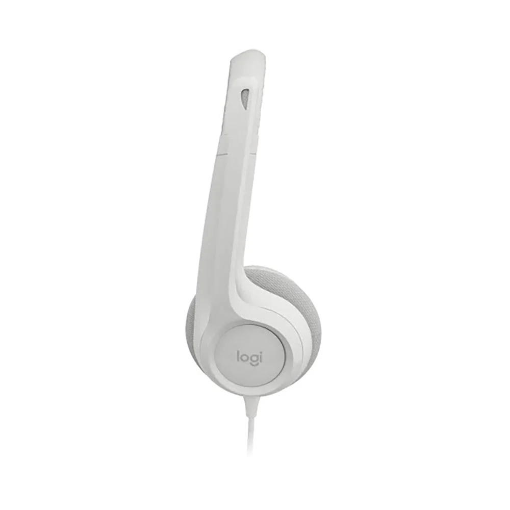 Logitech H390 Usb Computer Headset Off White - Image 3