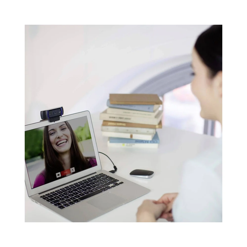 Logitech HD Pro Full HD Webcam Black - Image 7