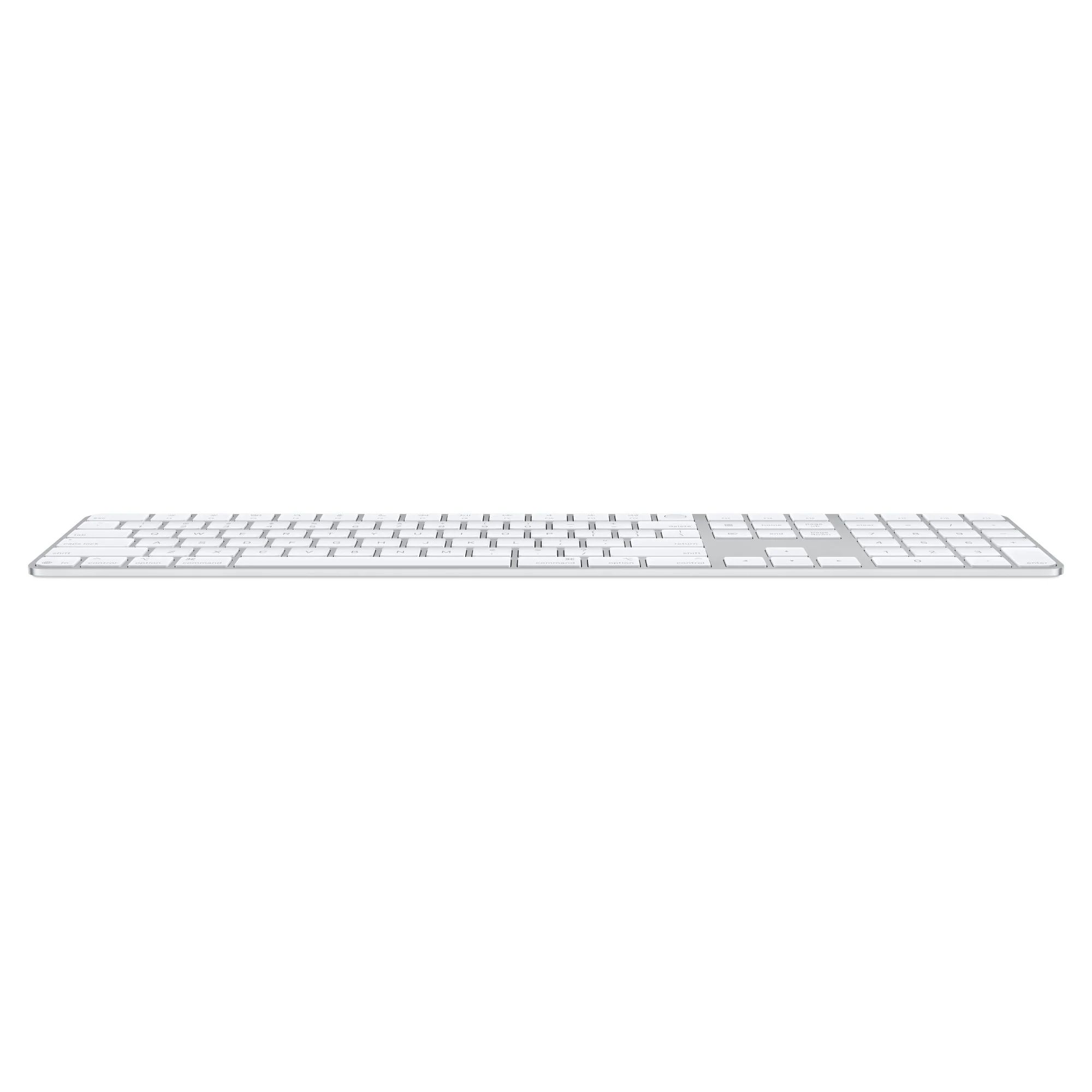 Apple Magic Keyboard with Touch ID and Numeric Keypad for Mac models with Apple silicon (USB–C) - US English - White Keys - Image 2