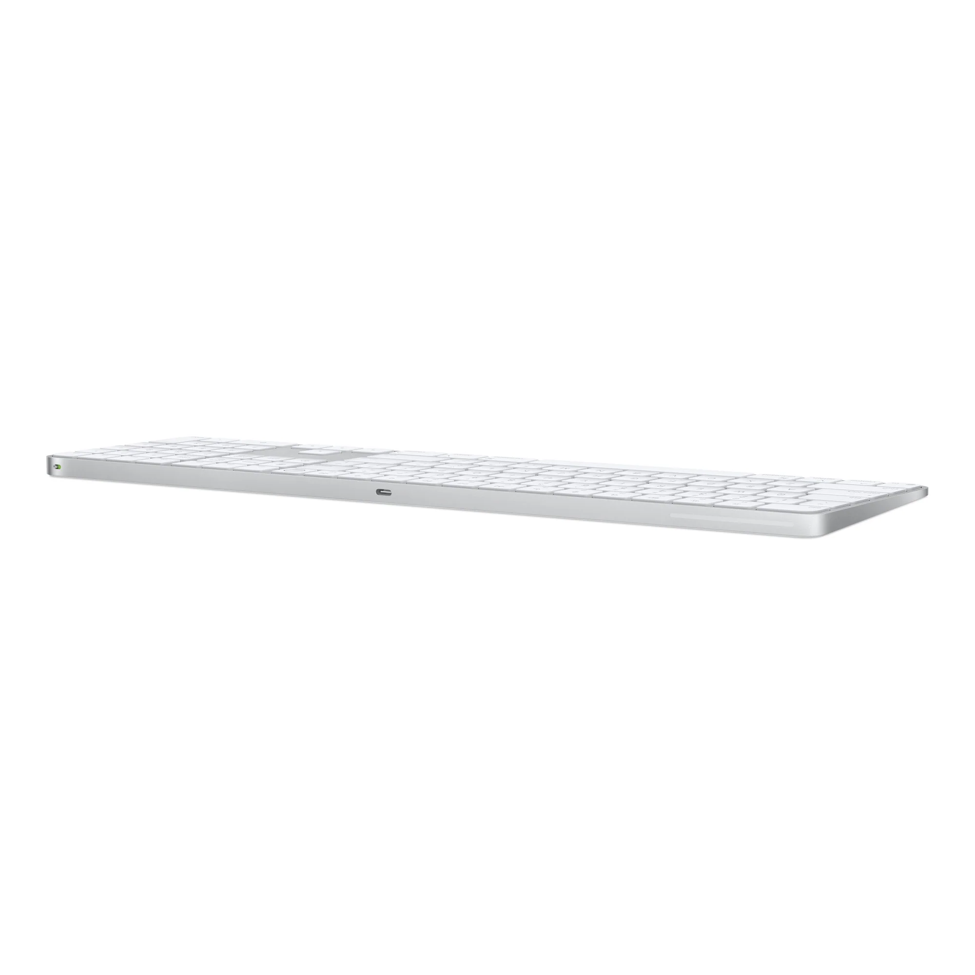 Apple Magic Keyboard with Touch ID and Numeric Keypad for Mac models with Apple silicon (USB–C) - US English - White Keys - Image 3