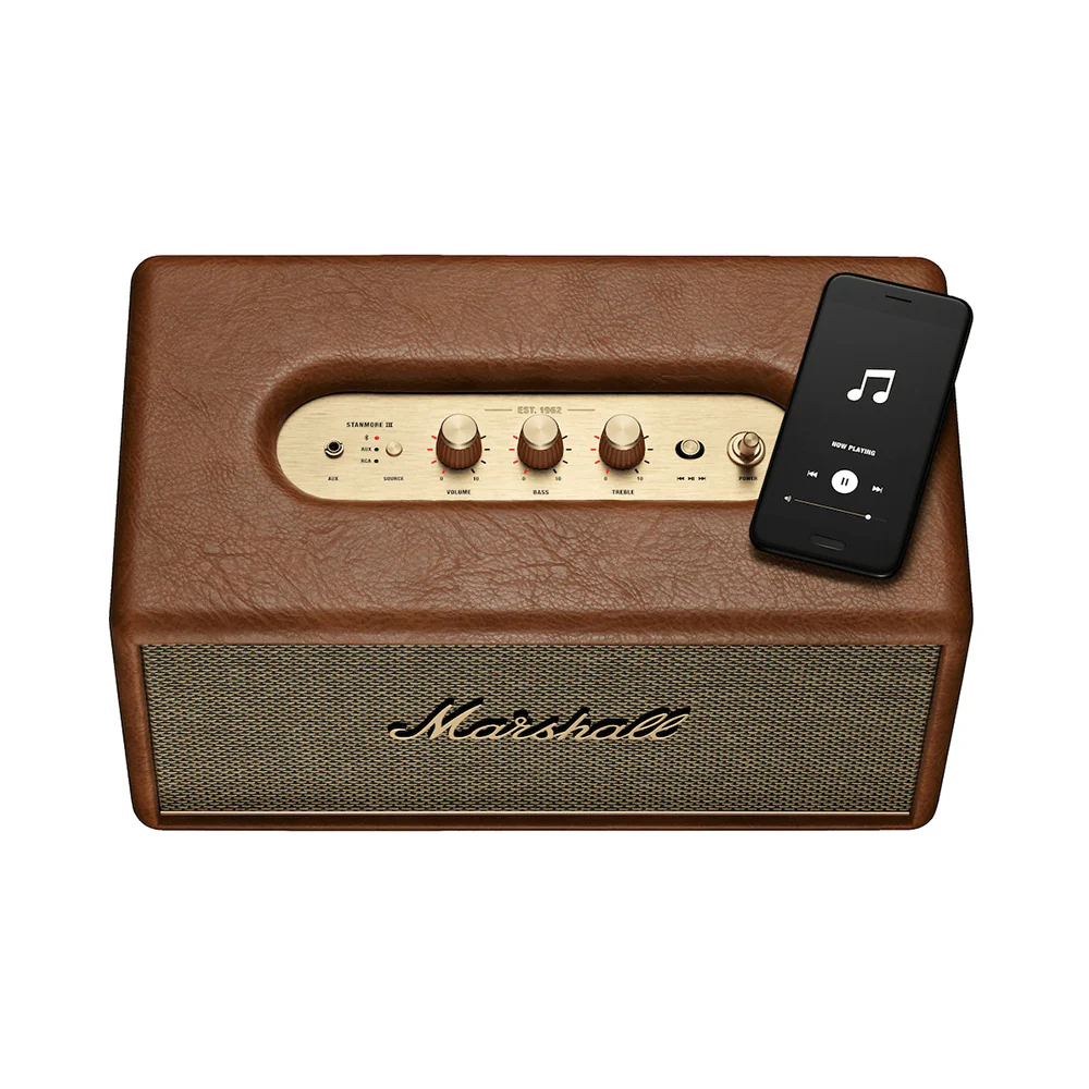 Marshall Stanmore III Bluetooth Speaker Brown - Image 5
