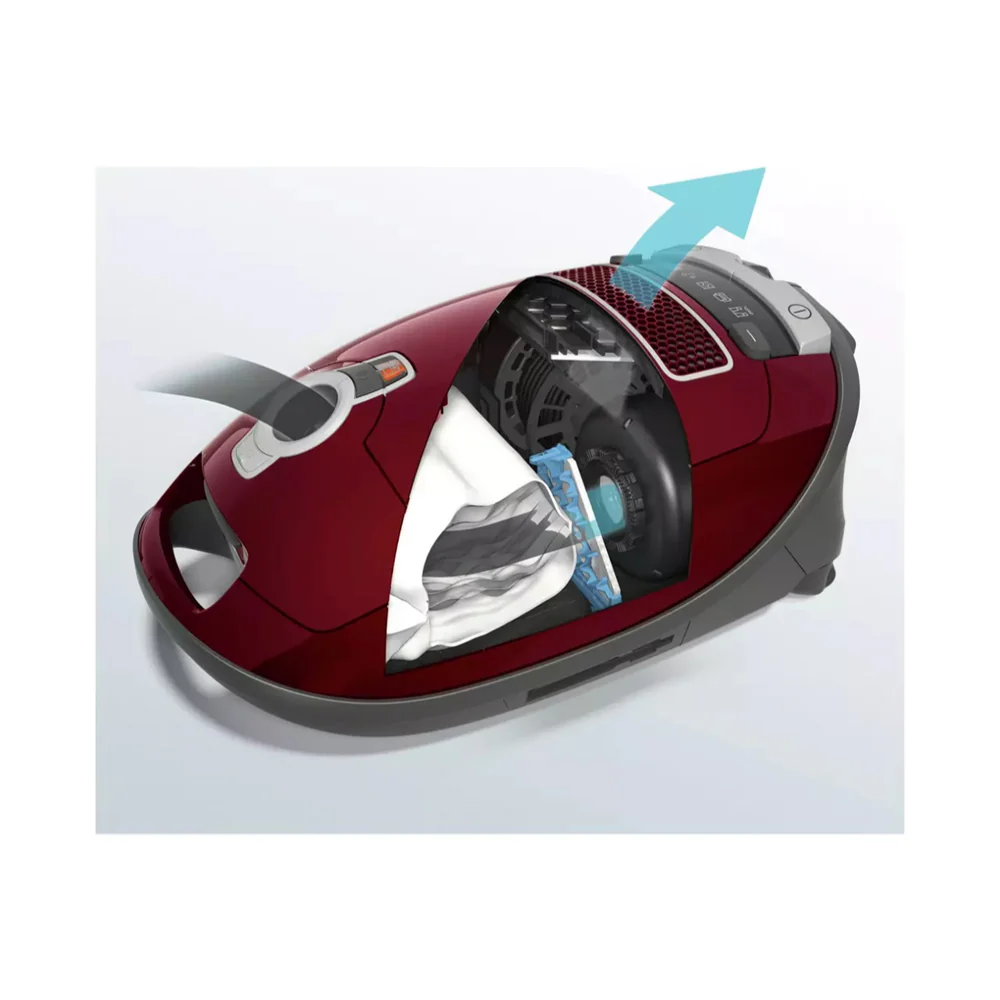 Miele Complete C3 Cat and Dog Bagged Cylinder Vacuum Cleaner 4.5L Maroon - Image 5