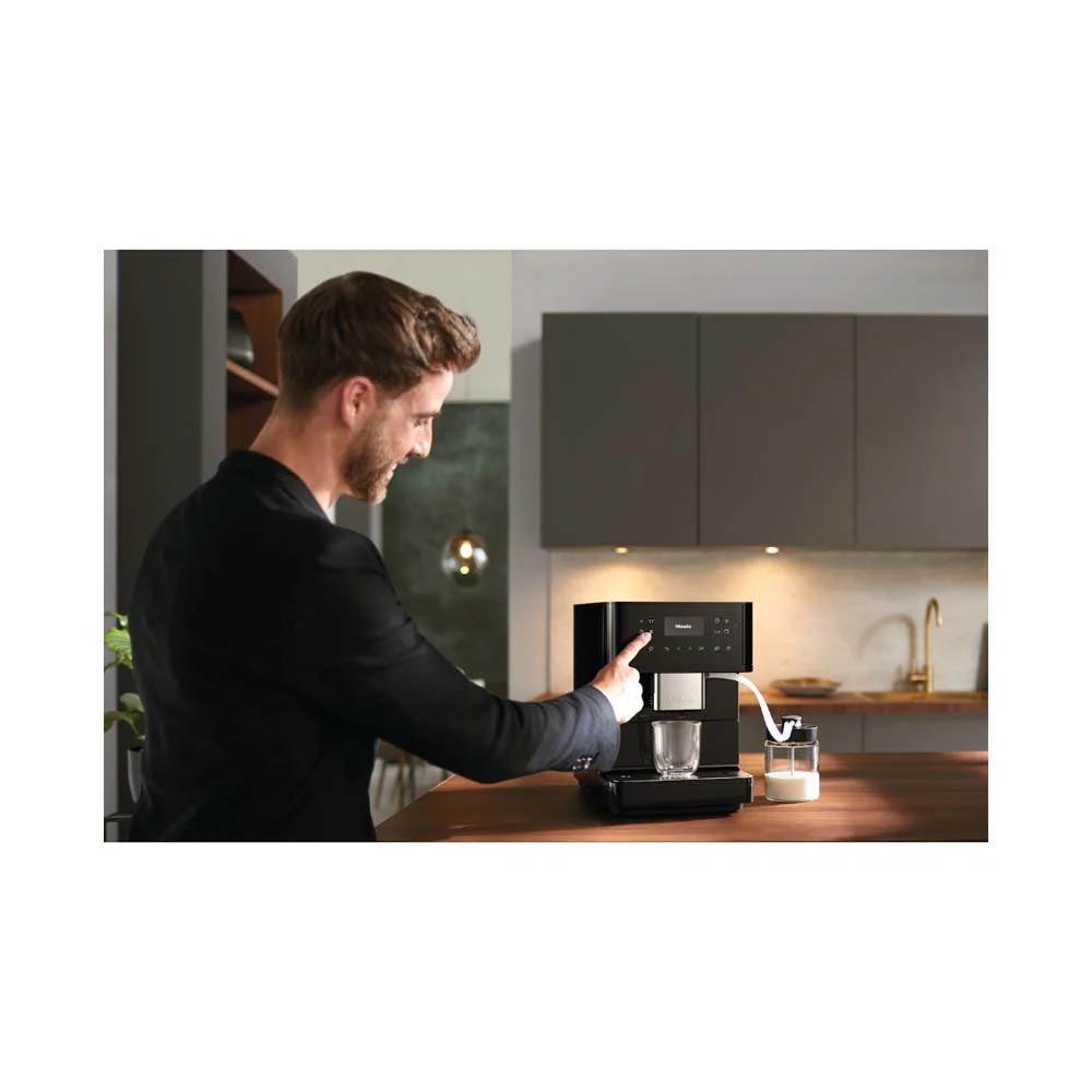 Miele Countertop Coffee Machine With Onetouch Obsidian Black - Image 6