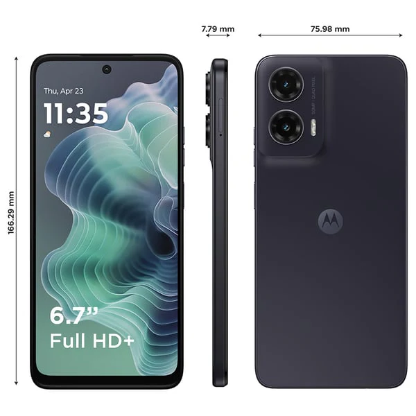 Motorola  G35 5G Smartphone, 8GB, 128GB, 50MP+8MP Camera, Android 14, Midnight Black - Image 9