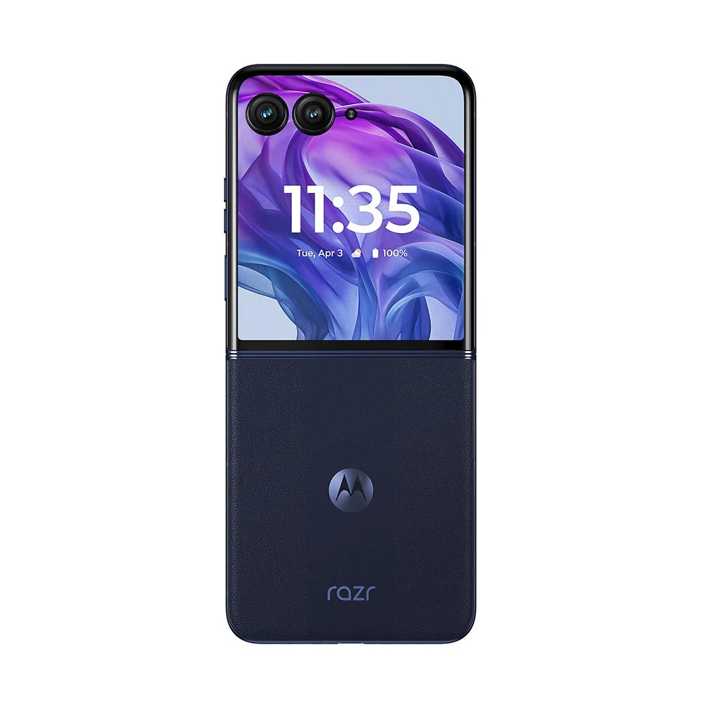 Motorola Razr 50 Ultra 5G Smartphone, 12GB RAM, 512 GB Storage, 6.9 inches display, 50MP+50MP Camera, Android 14, Midnight Blue - Image 3