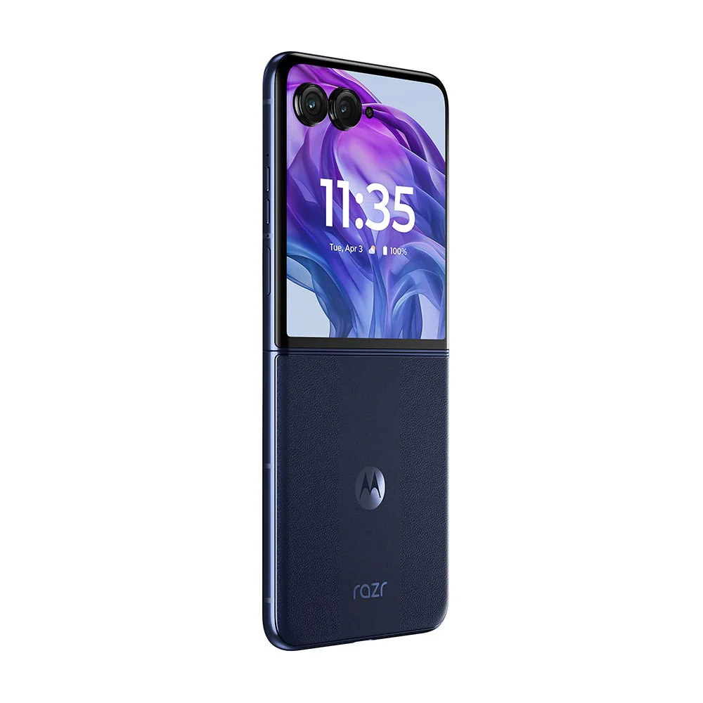 Motorola Razr 50 Ultra 5G Smartphone, 12GB RAM, 512 GB Storage, 6.9 inches display, 50MP+50MP Camera, Android 14, Midnight Blue - Image 4