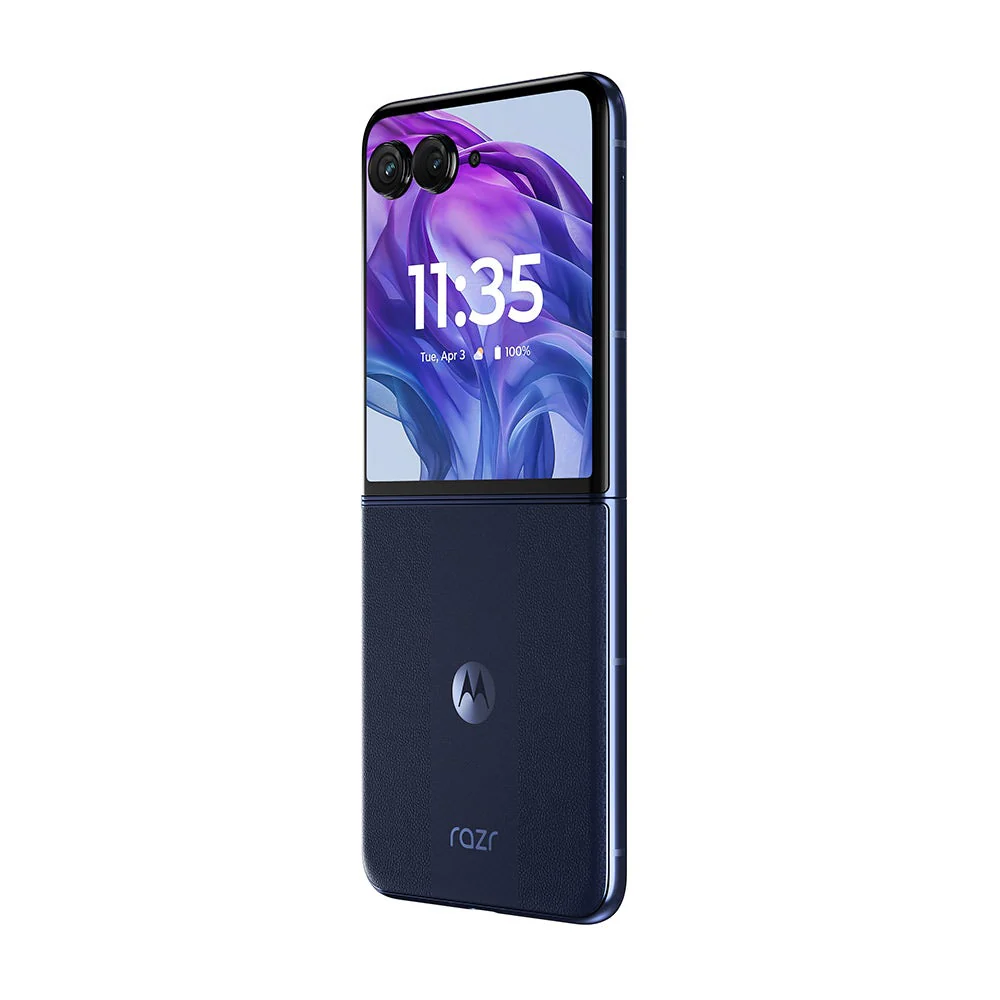 Motorola Razr 50 Ultra 5G Smartphone, 12GB RAM, 512 GB Storage, 6.9 inches display, 50MP+50MP Camera, Android 14, Midnight Blue - Image 5