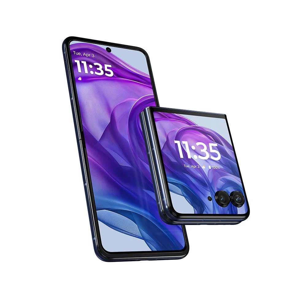 Motorola Razr 50 Ultra 5G Smartphone, 12GB RAM, 512 GB Storage, 6.9 inches display, 50MP+50MP Camera, Android 14, Midnight Blue - Image 6