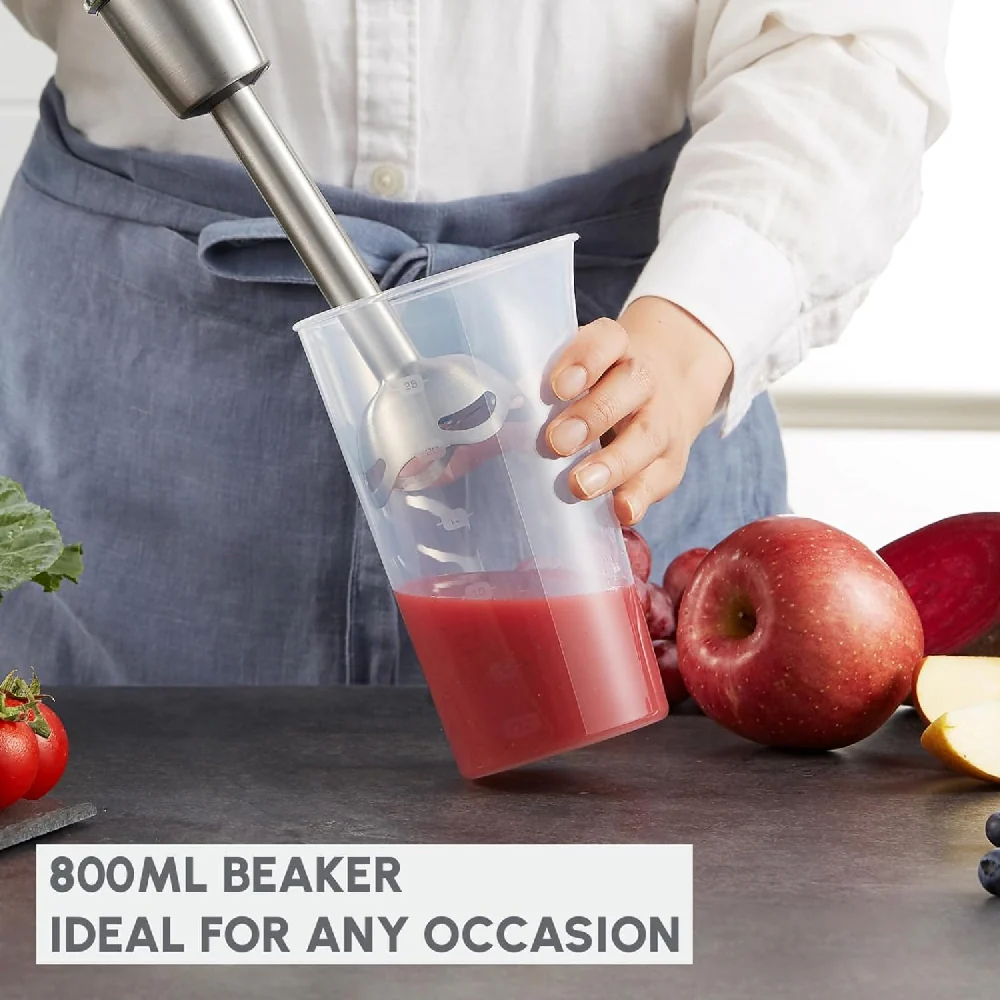 Moulinex InfinyForce Hand Blender with Accessories Silver - Image 4