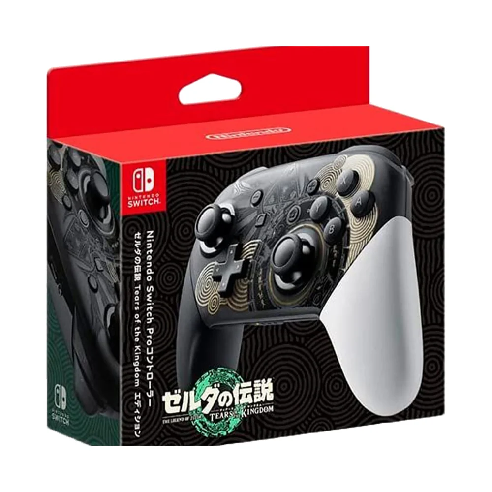 Nintendo Switch The Legend of Zelda Wireless Pro Controller Black - Image 3