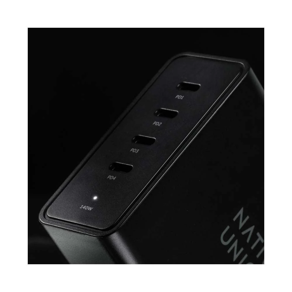 Native Union Fast Desktop Charger PD 140W US/CA Plug  Black - Image 6