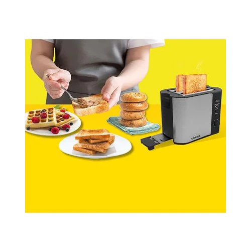 Nutricook 2 Slices Digital Display Toaster Silver - Image 3