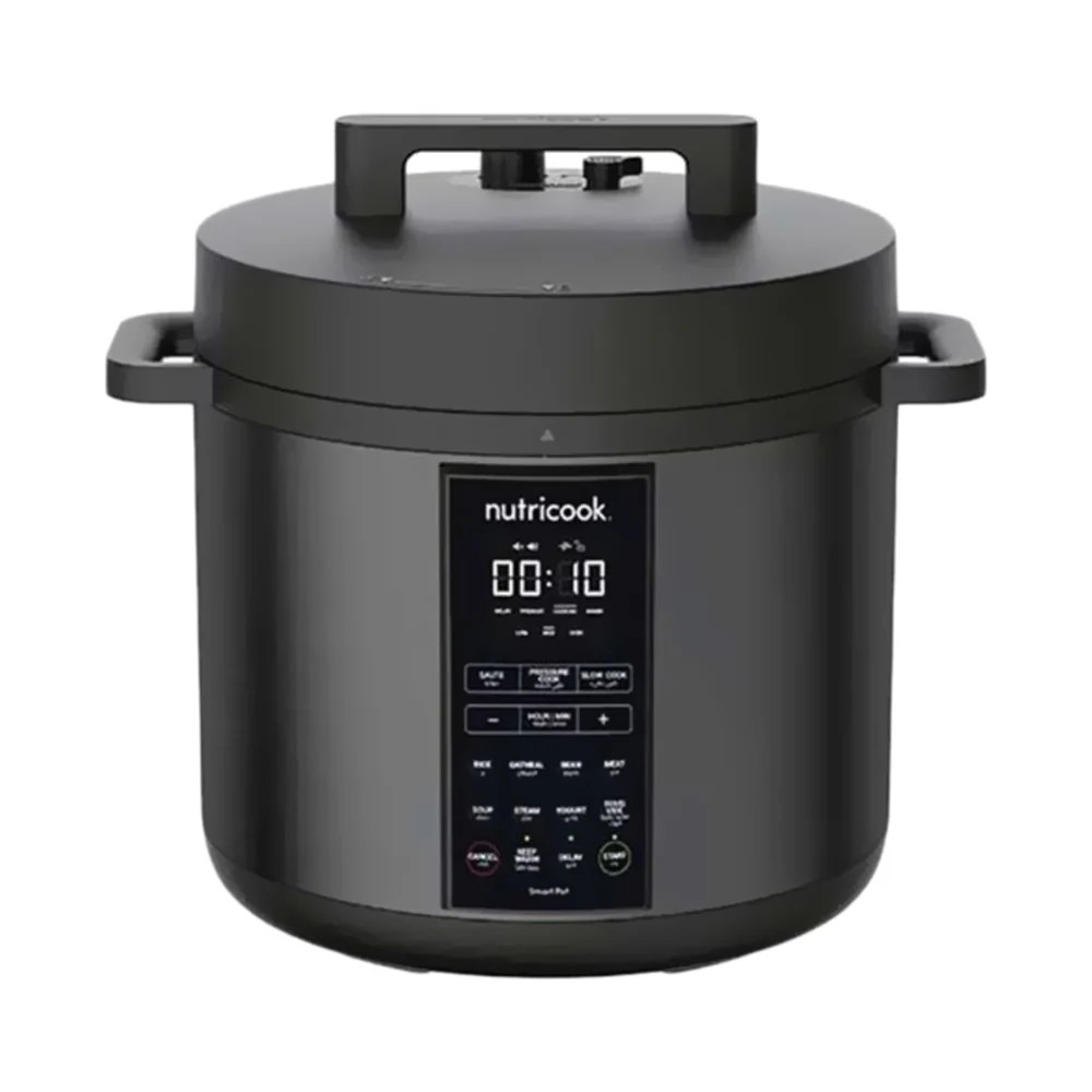 Nutricook 9-In-1 Smart Pressure Cooker 8000ml Black - Image 2