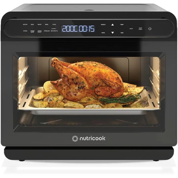 Nutricook Steami Steam, 24L Cpacity  + Air Fryer Oven, NC-ST01K - Image 2