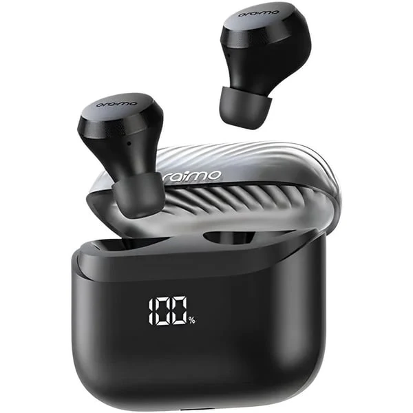 Oraimo  AirBuds 4 TWS True Wireless Earbuds, IPX4 Water Proof, BT V5.3, 300mAh, Black, OTW-340