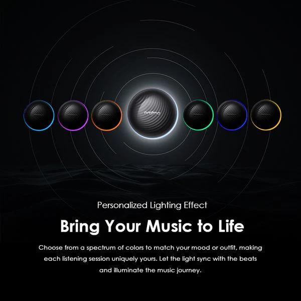 Oraimo Freepods 5 ANC True Wireless Earbuds, IPX4 Water Proof, BT V5.4, 300mAh, Grey, OTW-630 - Image 5