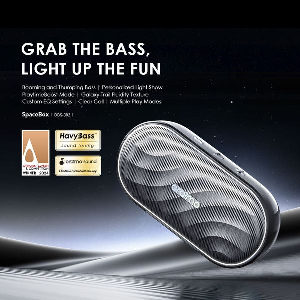 Oraimo SpaceBuds Neo TWS True Wireless Earbuds, IPX4 Water Proof, BT V5.4, 300mAh, Black, OTW-323SBLK - Image 4