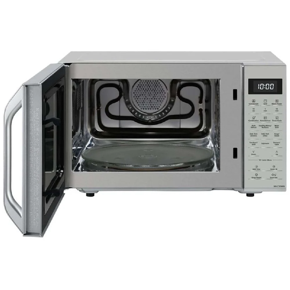 Panasonic 4-in-1 Convection Microwave Oven with Healthy Air Frying Silver - Image 4
