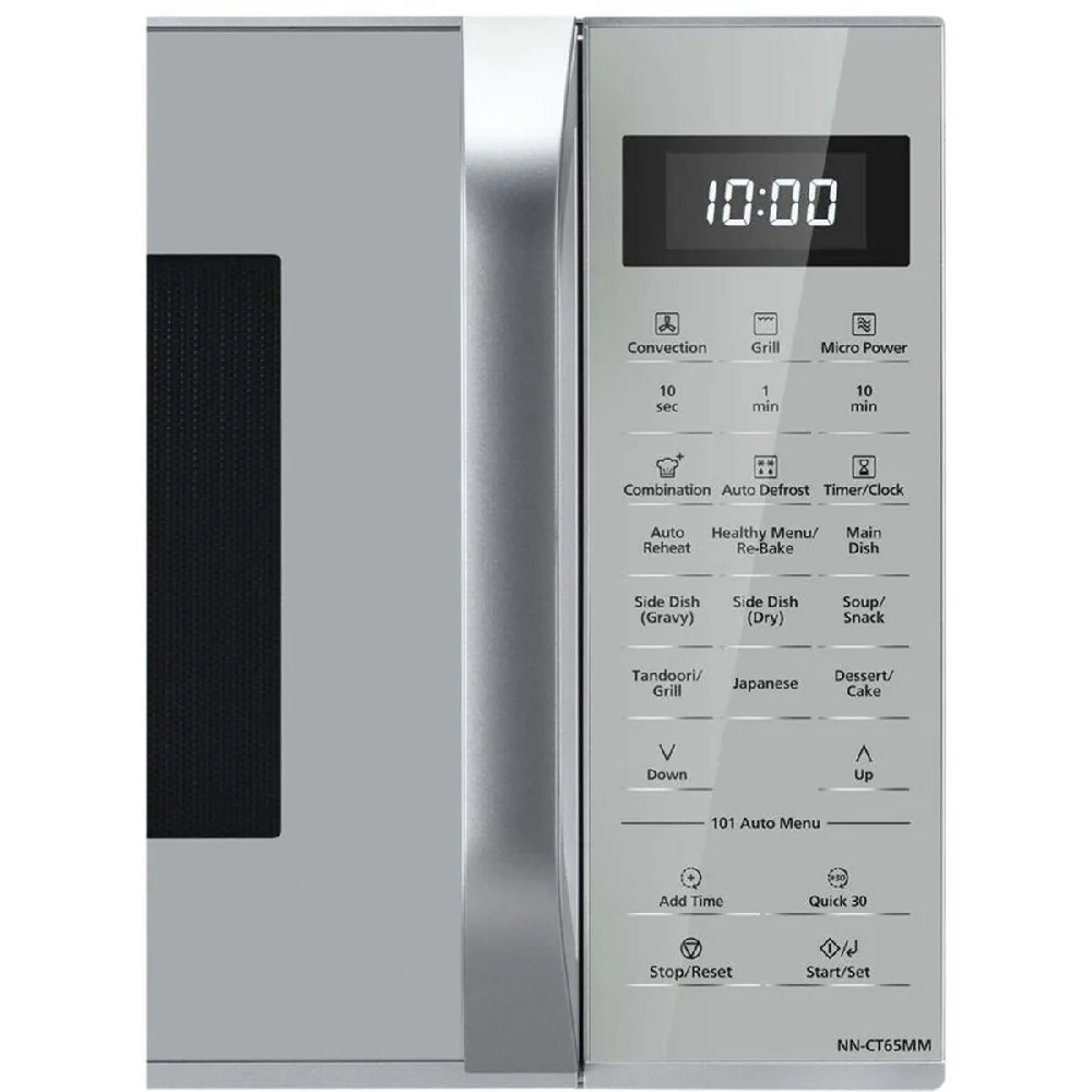 Panasonic 4-in-1 Convection Microwave Oven with Healthy Air Frying Silver - Image 6