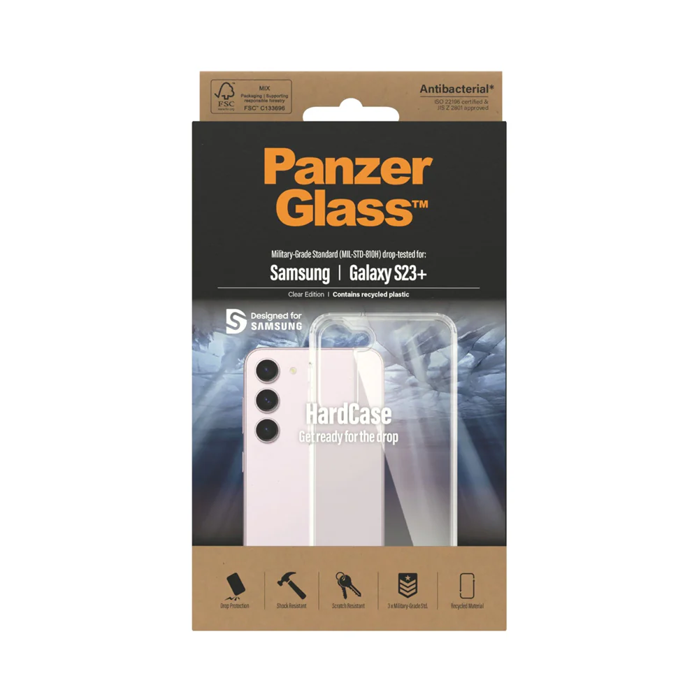 PanzerGlass Hard Case Cover For Samsung Galaxy S23 Plus Clear - Image 4