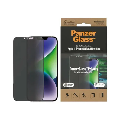 PanzerGlass Screen Protector for iPhone 14 Plus Black