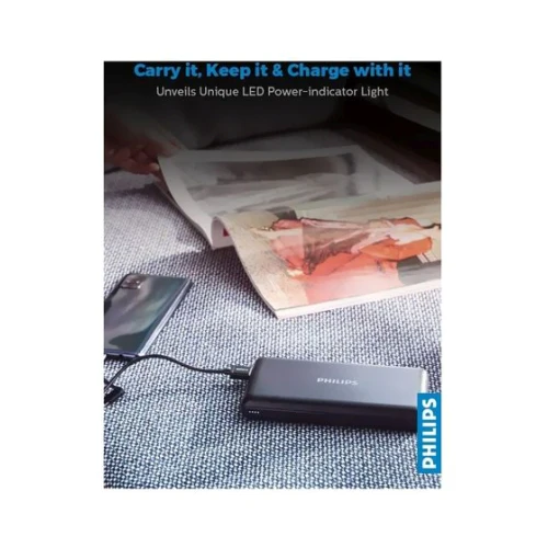 Philips Fast Charging Power Bank 10000mAh Black - Image 4