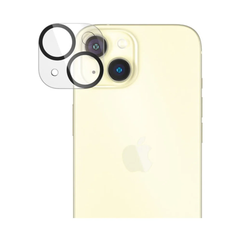 PanzerGlass Picture Perfect Camera Lens Protector for iPhone 15 and 15 Plus Clear