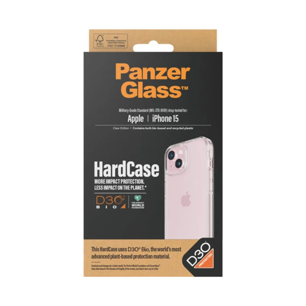 PanzerGlass Hardcase With D3O for iPhone 15 Clear - Image 6