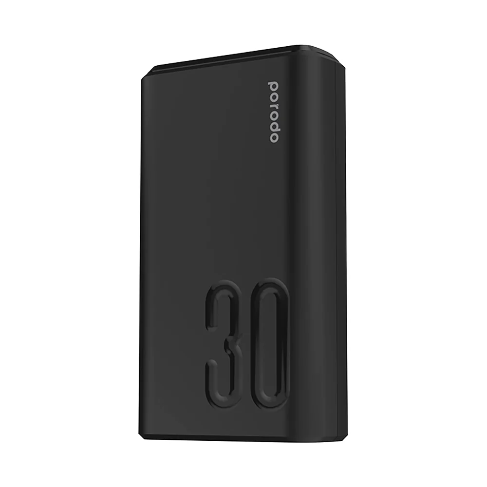 Porodo QC 3.0 Power Bank 30000mAh Black - Image 2