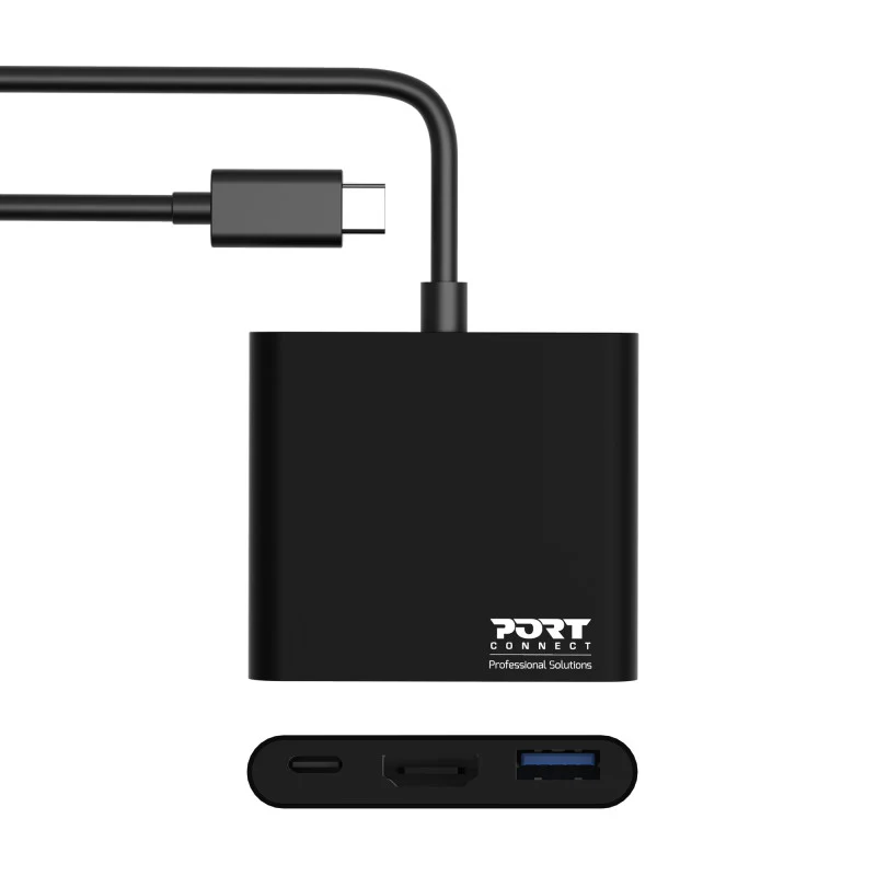 Port Designs USB-C Mini Docking Station with 4K HDMI - Image 3