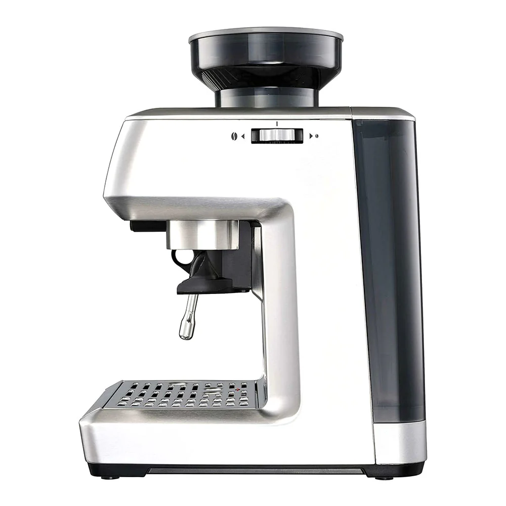 Solis Grind and Infuse Coffee Machine Silver - Image 3