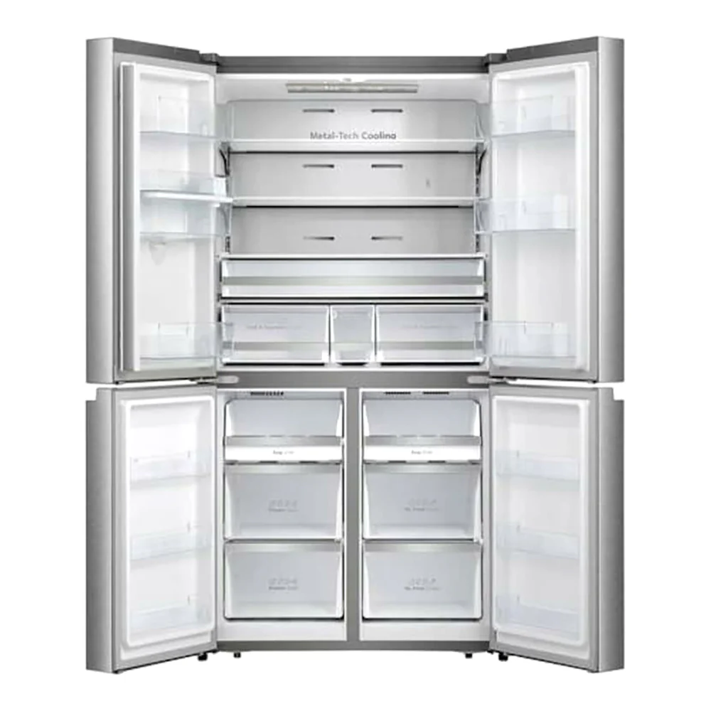Hisense French Door Refrigerator 749 L Grey RQ749N4ASU - Image 2
