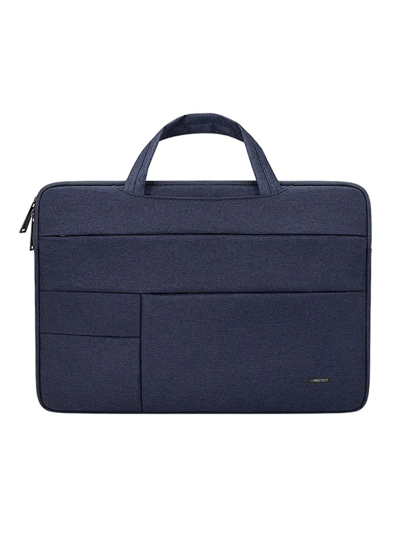 PROTECT  Bussiness 15.6 inch  Laptop Bag, Travel Belt, Shoulder Belt, Oxford Material, Blue, BLT15.5BLU